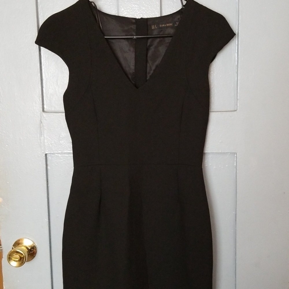NWOT Zara Black Dress